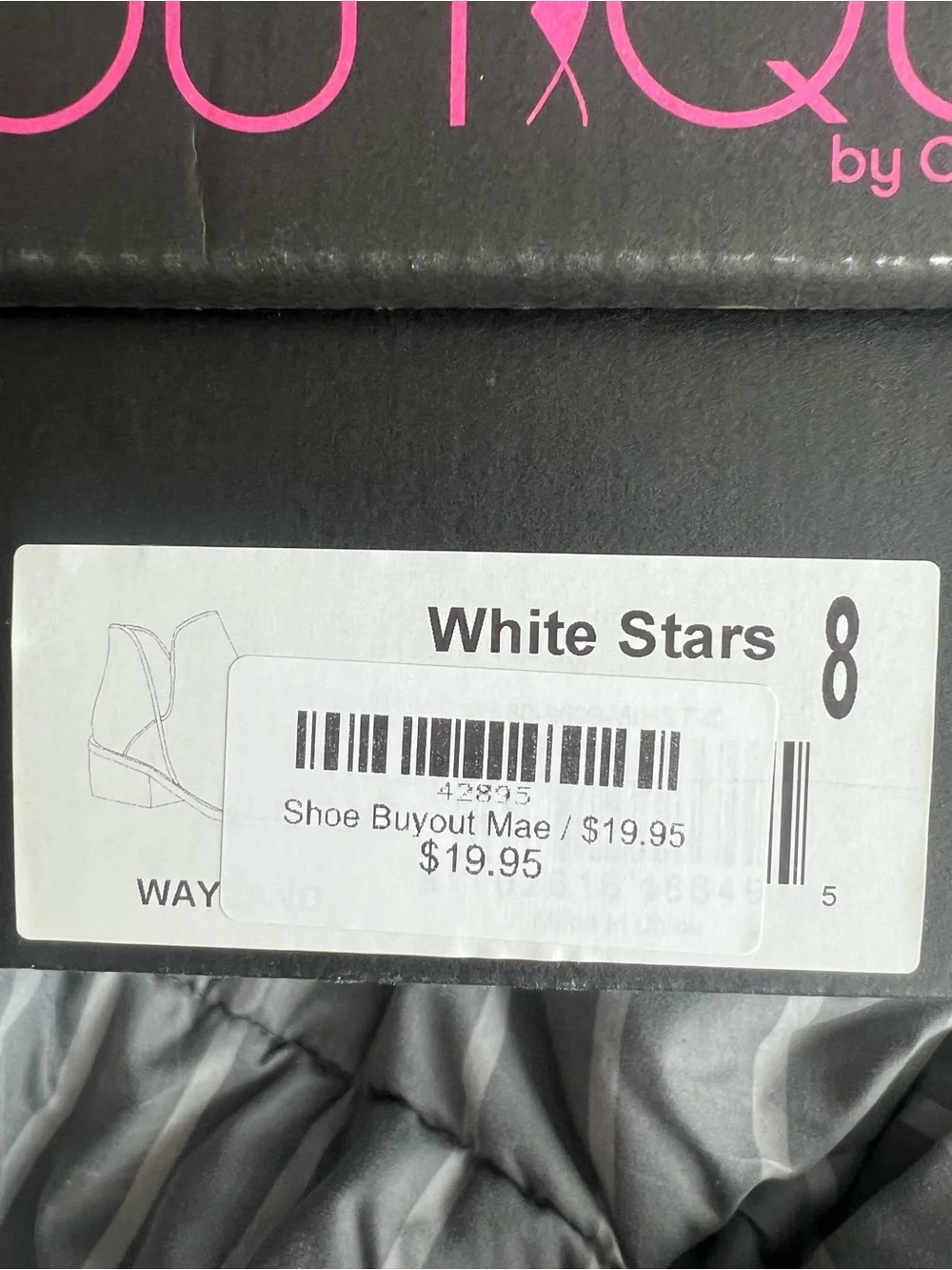 Women’s White Ankle Boots with Silver Accent